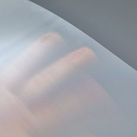 Film protecteur PET texturé personnalisé, finition mate givrée, coupe transparente, qualité alimentaire, résistant à l'huile, pour emballage