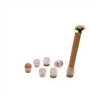 Protections de pieds de meubles en silicone, coussinets de sol anti-rayures et anti-bruit pour tables et bureaux