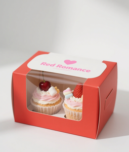 Tùy Chỉnh Các Tông Màu Trắng Bánh Hộp Bao Bì Trong Suốt Bánh Hộp Đám Cưới Sang Trọng Sinh Nhật Sa Mạc Bánh Hộp Với Cửa Sổ Rõ Ràng - Product Image 4