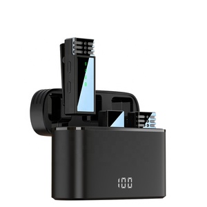 Microphone sans fil à réduction de bruit de haute qualité avec enregistrement vocal clair antibruit professionnel - Product Image 1