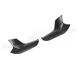 Kit de carrocería con alerón divisor lateral para parachoques delantero BMW F90 M5 2018 2019 2020 2021 2022, protector de parachoques delantero - Product Image 3