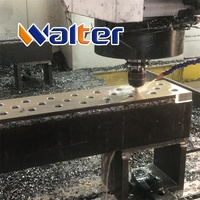 Table de soudage 3D en fonte de précision, robuste et résistante à l'usure, avec pinces et dispositifs de fixation pour l'industrie