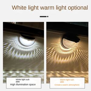 Lampe solaire LED murale DC IP65 pour clôture de jardin, éclairage nocturne pour terrasse et escalier, éclairage extérieur - Product Image 4