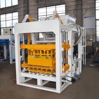 QT4-15 machine de fabrication de blocs entièrement automatique Machine de fabrication de pavés à emboîtement Machine de fabrication de briques de ciment Afrique du Sud