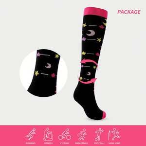 Nouveau sport cyclisme Long Tube pour courir des chaussettes extensibles infirmière Leggings Fitness Compression bas - Product Image 4