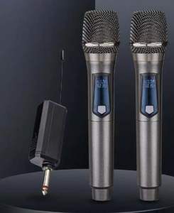 FMベータコンデンサーハンドヘルドワイヤレスダイナミックマイク干渉防止ノイズキャンセル機能を教える - Product Image 2