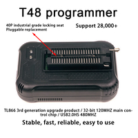 Programmateur universel USB T48 TL866-3G PIC AVR TL866 pour BIOS Nand, compatible avec 24, 93, 25 MCU, BIOS, EPROM et 1300 circuits intégrés - Nouveauté usine