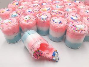 Children Toys Scented Therapeutic Putty Birthday Cake Pastel Floam Cloud <b>Slime</b> Soft Stretchy Non Sticky Toys for Children - Product Image 4