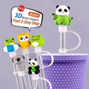 أزياء جديدة كرتونية مزرعة حيوانات حديقة الحيوان التنين 8 ثلاثية الأبعاد مخصصة سيليكون بهلوان القبعات القماشية أغطية جذابة لمصنع الأكواب - Product Image 1