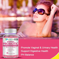 Compléments Gommeux Probiotiques ODM pour Femmes – 10 Souches, Prébiotiques & Canneberge pour la Santé Digestive et l'Équilibre du pH