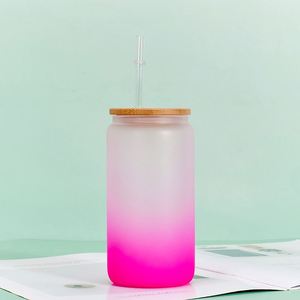 Summer Edition 12oz Glass Mason Jar with Straw for Lemonade Stand - Product Image 6
