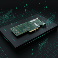 Adaptador de Almacenamiento Externo Broadcom HBA 9400-16e de 16 Puertos, Tri-Modo, 12Gbps SAS SATA NVMe PCIe 3.1 X8, Calidad Confiable, Nuevo