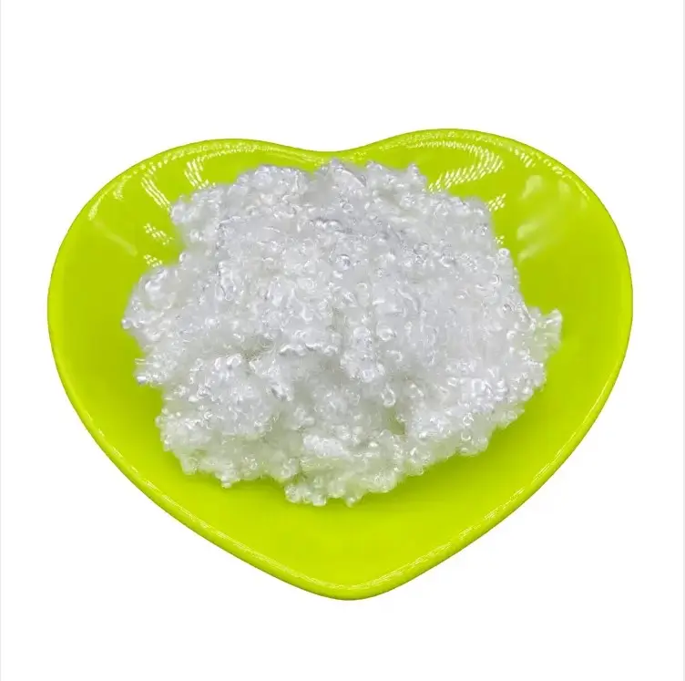 Thân Thiện Với Môi Dệt 100% Trinh Nữ Hollow Conjugated Silicon Polyester Staple Sợi Đồ Chơi Sang Trọng Làm Đầy Polyester Staple Sợi