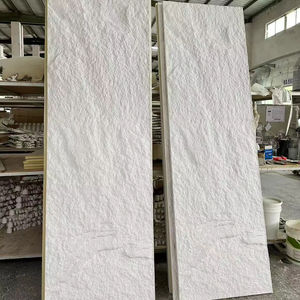 Pannello murale in pietra leggera in pietra fungo pietra finta roccia artificiale 3D decorazione parete esterna pannello materiale da costruzione in plastica - Product Image 1
