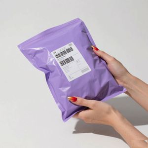 Custom Logo Printed Poly Bio-degradable Waterproof Recyclable Tear Proof Mailing Bags for Express Courier Packaging <b>Socks</b> - Product Image 2