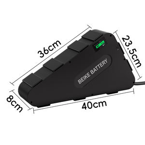 Аккумуляторные батареи для электровелосипедов: треугольные литиевые аккумуляторные блоки для установки на нижнюю трубу рамы, 36В, 48В, 52В, 60В, 72В - Product Image 6