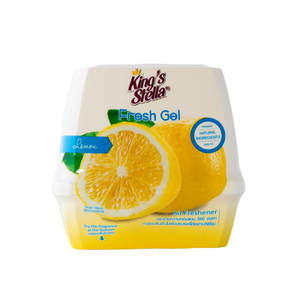 King's Stella 180g Freshy Lemon Fragancia Ambientadores Gel Más vendidos Perfume profesional Desodorante para inodoro Ecológico - Product Image 2