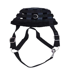 Harnais de cheval en nylon avec couvre-bouche 50x50x40cm, équipement équestre - Product Image 1