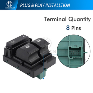 Unidad de conmutación de interruptor de ventana de energía eléctrica Sorghum 735487419 para Fiat Ducato Peugeot Boxer <span class=keywords><strong>Citroen</strong></span> Relay Jumper II 2 2006-2014 - Product Image 2