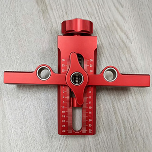 Adjustable Aluminum Alloy <b>Cabinet</b> Door Installation <b>Tool</b> With Three Holes For <b>Drawer</b> And <b>Cabinet</b> Mounting - Product Image 3