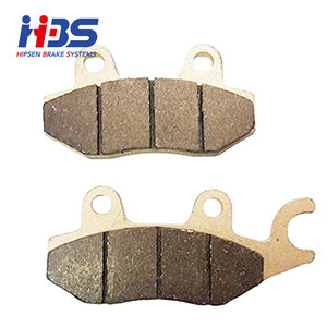 Nouvel ensemble de plaquettes de frein à disque en cuivre fritté HBS pour K-awasaki <span class=keywords><strong>KLR</strong></span> 650/Ninja 250R/Z250/Ninja 300 FA197 43082-0080 4510A-KW6-9000 - Product Image 1