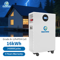 Batería Powerwall Residencial Lifepo4 de 51.2V 280Ah 300Ah ESS 2.5kWh 5kW 10kW 15kW 20kW Batería de Ion de Litio de 48V 200Ah para Sistema de Energía Solar