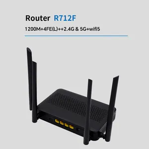 Prix très bon marché discount WiFi 5 Routeurs Internet sans fil double bande 5Ghz + 2.4Ghz pour la maison