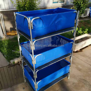 Grands réservoirs SDM pour l'élevage de poissons, réservoir en PVC, élevage de poissons, réservoir en polyéthylène, aquaculture, élevage de poissons - Product Image 5