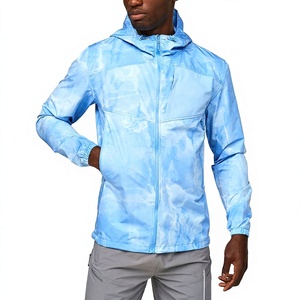 Wholesale Custom Waterproof Quick Dry Reversible Anti-UV Hooded <b>Vintage</b> Anorak Style <b>Windbreaker</b> Jackets Breathable Material - Product Image 1