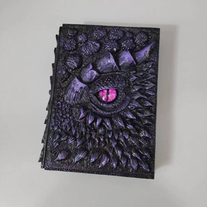 Diario in pelle in rilievo drago 3D <span class=keywords><strong>libro</strong></span> A5deluxe animato in rilievo inciso a mano rilegatura termica fogli 244 collezione blocco note - Product Image 2