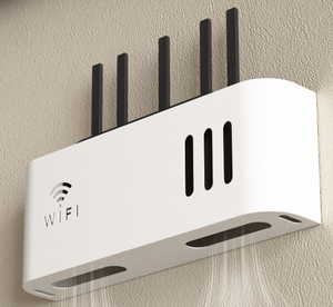 Greenside không dây <span class=keywords><strong>Wifi</strong></span> <span class=keywords><strong>Router</strong></span> hộp lưu trữ punch-miễn phí Kệ nhựa với Top Rack Set tiêm - Product Image 2