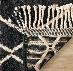 Handmade Wool Hand Knotted Moroccan Carpet Traditional Berber Area Rug Custom Size Living Room Bedroom Hotel Villa - Product Image 2