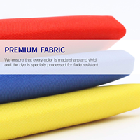 3X5 pieds U.S. Drapeau 100% polyester blanc avec deux œillets, fanion double face, imperméable, pour extérieur