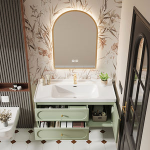 <strong>French</strong>-<strong>style</strong> Modern Waterproof Wall-Mounted LED Touch Illuminate Mirror <strong>Bathroom</strong> Vanity Toilet Sink Washbasin Apartment Kitchen - Product Image 6