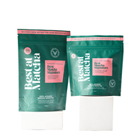 Sachet d'emballage de café personnalisé imprimé, résistant à l'humidité, avec valve, réutilisable, 250g 500g, Doypack à fermeture éclair