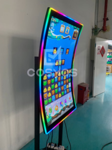 Led cạnh ánh sáng 27 32 43 49 55 inch 1080p điện dung C cong màn hình cảm ứng màn hình cho tự dịch vụ kiosk/trò chơi máy - Product Image 4