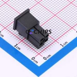 BX-MX3.0-2-2P-GJK Housing (Wire-to-Board / Wire-to-Wire) P=3mm Connector 2x2P 3mm Micro-Fit (MX 3.0) 3mm - Product Image 2
