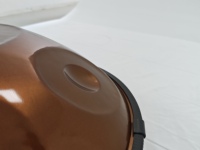 Handpan Desain Opsional Travel Gold 9 Nada G Kurd 432HZ atau 440HZ Baja Tahan Karat 43cm Handpan Kecil Mini Handpan