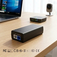 Adaptador de Corriente Poe 10/100/1000Mbps 24W 35W 19V 24V 48V 56V 1A 1.5A, Inyector Poe, Fuente de Alimentación Conmutada para Cámaras CCTV