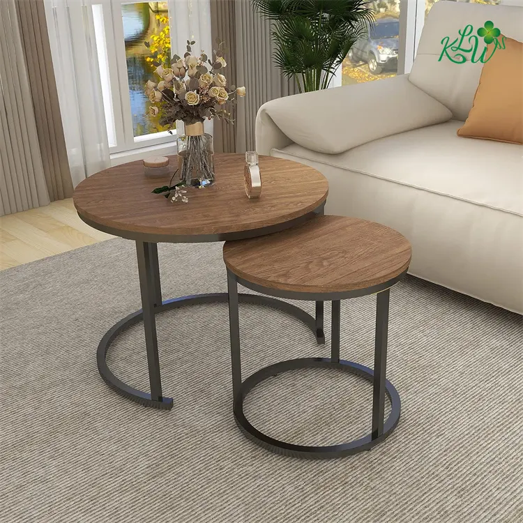 Современный деревянный журнальный столик, мебель для гостиной, поступление, деревянный стиль, новый прочный подъемный верх, 2 шт., деревянный