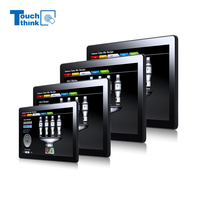 Fábrica a prueba de agua Industrial LCD PC Panel táctil Pantalla de marco abierto Monitor montado en la pared USB Nuevo producto