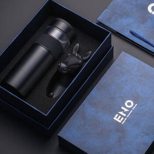 ENO กระติกน้ำร้อนสแตนเลสสำหรับผู้ชาย, กระติกน้ำร้อนเซรามิกความจุขนาดใหญ่สำหรับธุรกิจแยกน้ำชา - Product Image 1