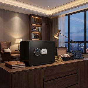 Coffre-fort intelligent en métal pour l'argent, vente en gros, serrure électronique, empreinte digitale, mot de passe, coffres-forts de sécurité pour la maison, l'hôtel - Product Image 6