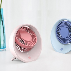 Ventilador de Escritorio Recargable Portátil Súper Silencioso con Ajuste de 360 Grados, Imprescindible para el Verano, con Ajuste de Velocidad del Viento para Uso en el Hogar y el Automóvil - Product Image 2