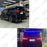 Le plus récent style de becquet de lumière de toit de Style Modellista de la série 40 pour Toyota Alphard Vellfire Anh40 2024 2025 noir blanc
