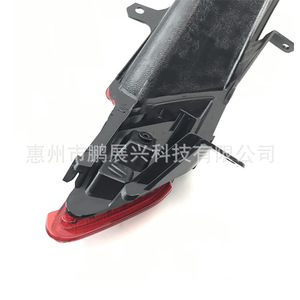 Pour Volvo XC60 14-17, réflecteur de pare-chocs arrière, feu antibrouillard latéral, lentille en PC, IP65, rectangle plat, convexe, compatible LED 5050 - Product Image 4