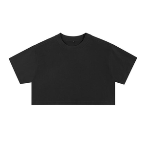 Camiseta Corta de Punto para Mujer, Estilo Y2K, Ajustada, Informal, 100% Algodón, Venta al Por Mayor, Personalizable - Product Image 4