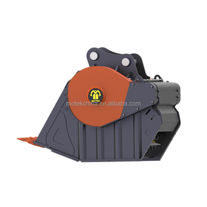 Matériel de construction <span class=keywords><strong>Motek</strong></span> : Broyeur, déchiqueteur et godet de criblage robustes pour excavatrices - Product Image 5