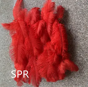 SPR Bridesmaids Bouquet Wholesale artificial Red Feather Flower Wall high quality wedding Backdrop flower wall