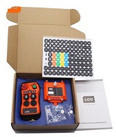 Lcc Q202 étanche rc émetteur récepteur électrique grue radio sans fil télécommande système commutateur